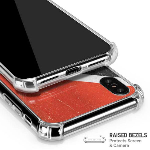Trinidad and Tobagao Flag Distressed iPhone XS Max Clear Case
